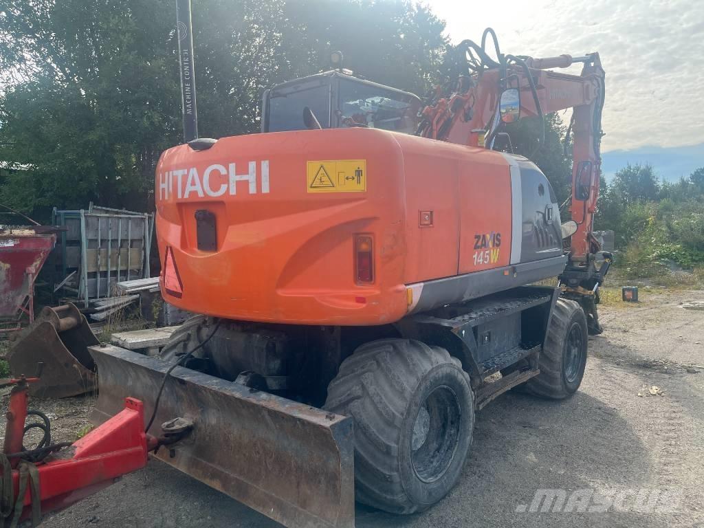 Hitachi ZX 145 W-3  휠 굴삭기