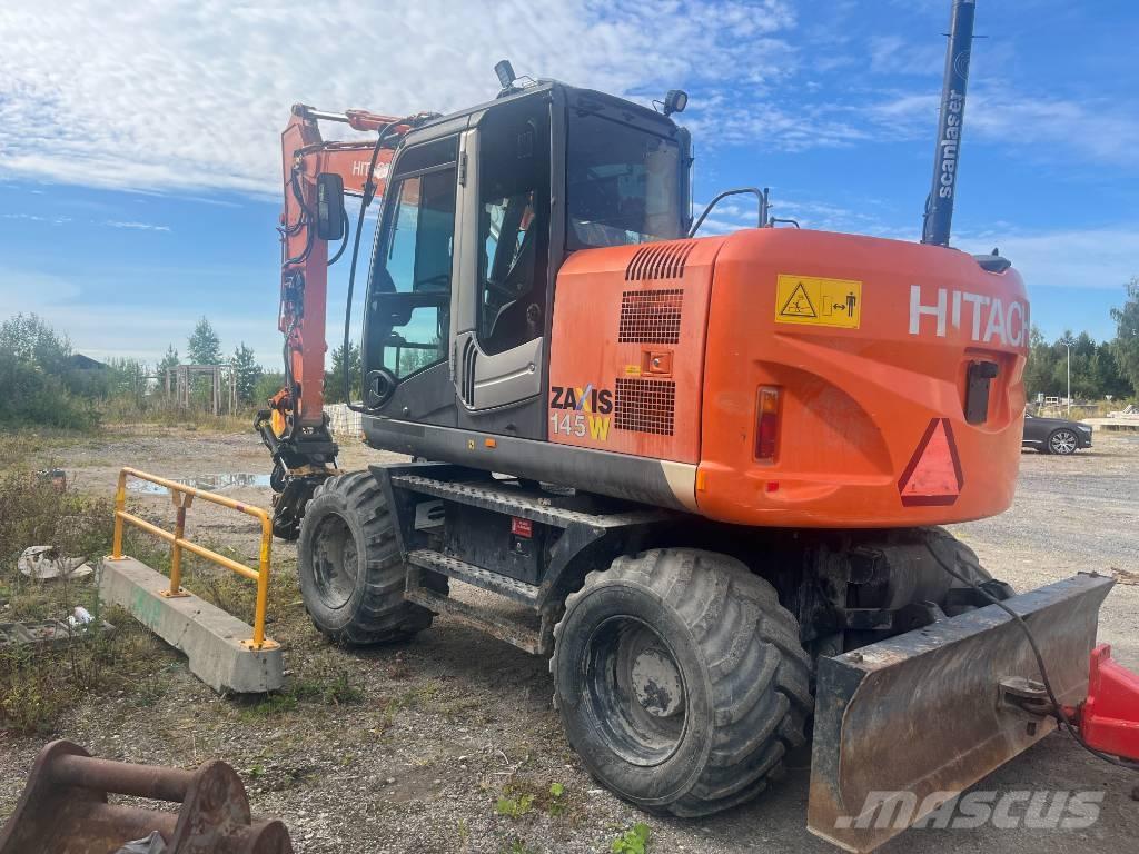 Hitachi ZX 145 W-3  휠 굴삭기
