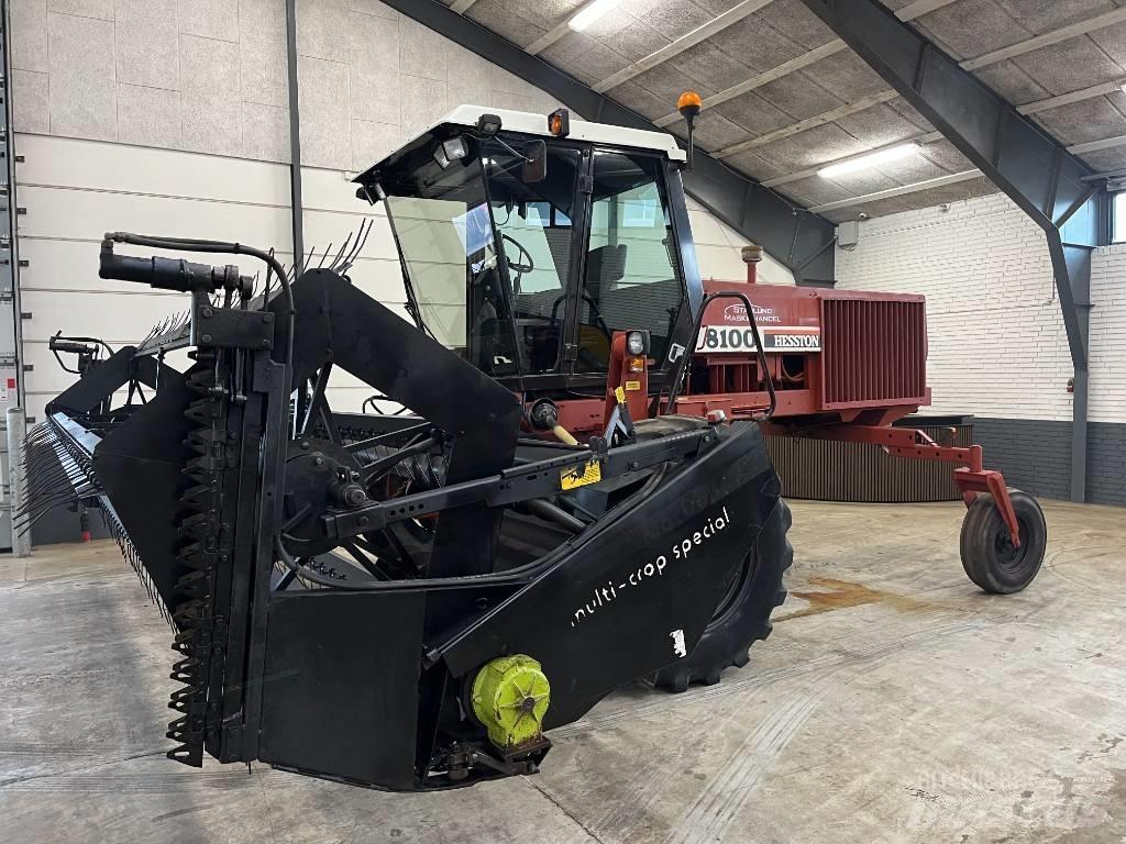 Hesston 8100 수확기