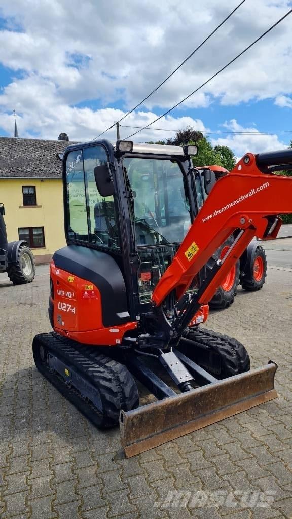 Kubota U27-4 Hi-Lux 소형 굴삭기 7톤 미만