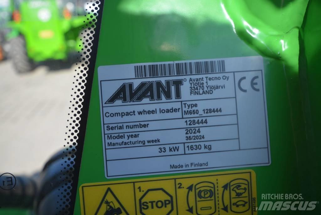 Avant 650 i 미니 로더