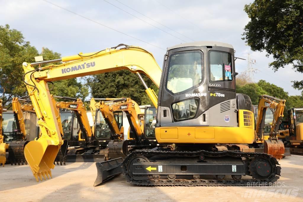 Komatsu PC 78 US-6 중형굴삭기 7톤-28톤