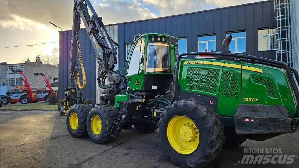 John Deere 1270 G 원목 하베스터