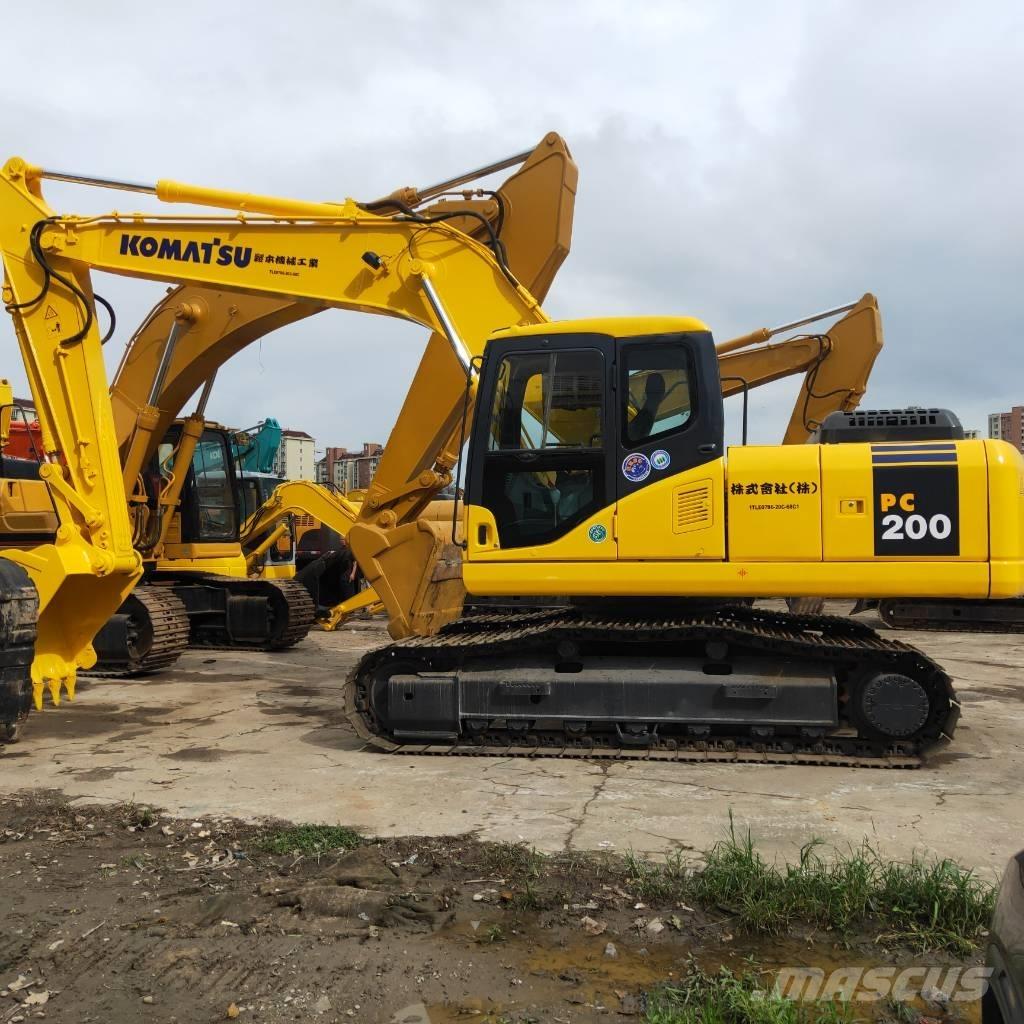 Komatsu PC200-7 대형 굴삭기 29톤 이상