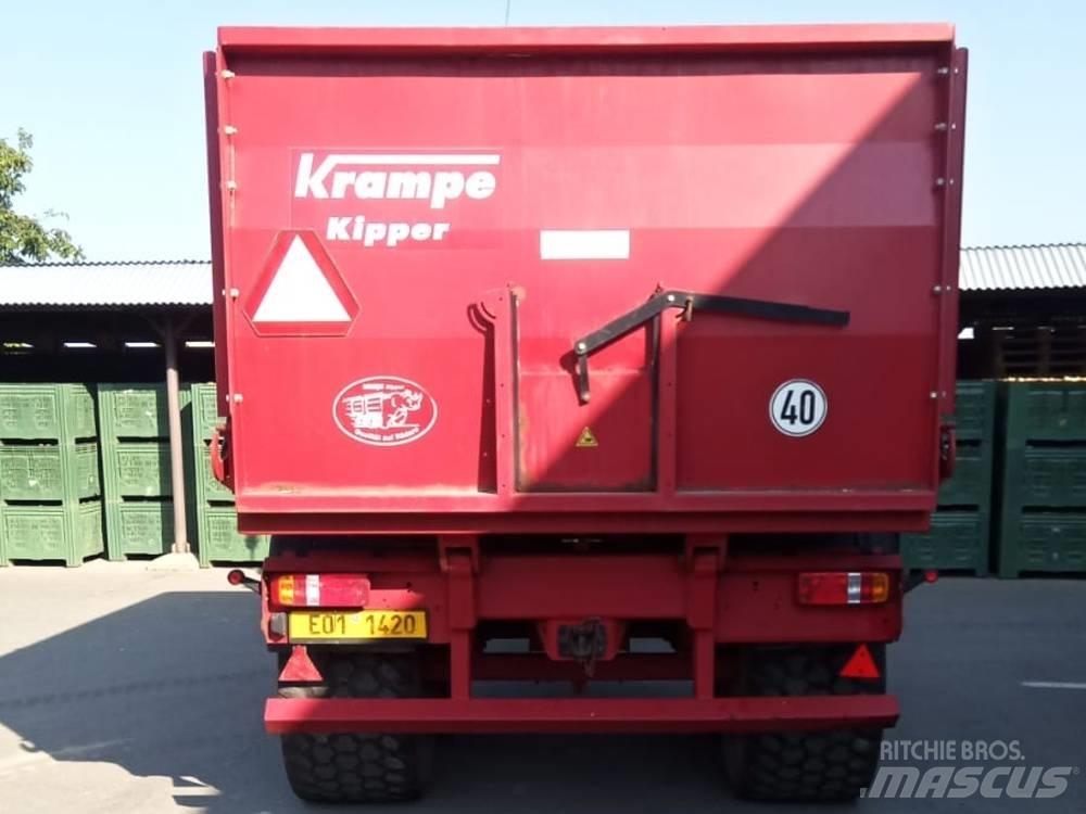 Krampe Big Body 550 플랫베드/드롭사이드 세미 트레일러