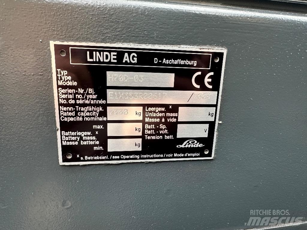 Linde H 70 D-3 디젤 지게차