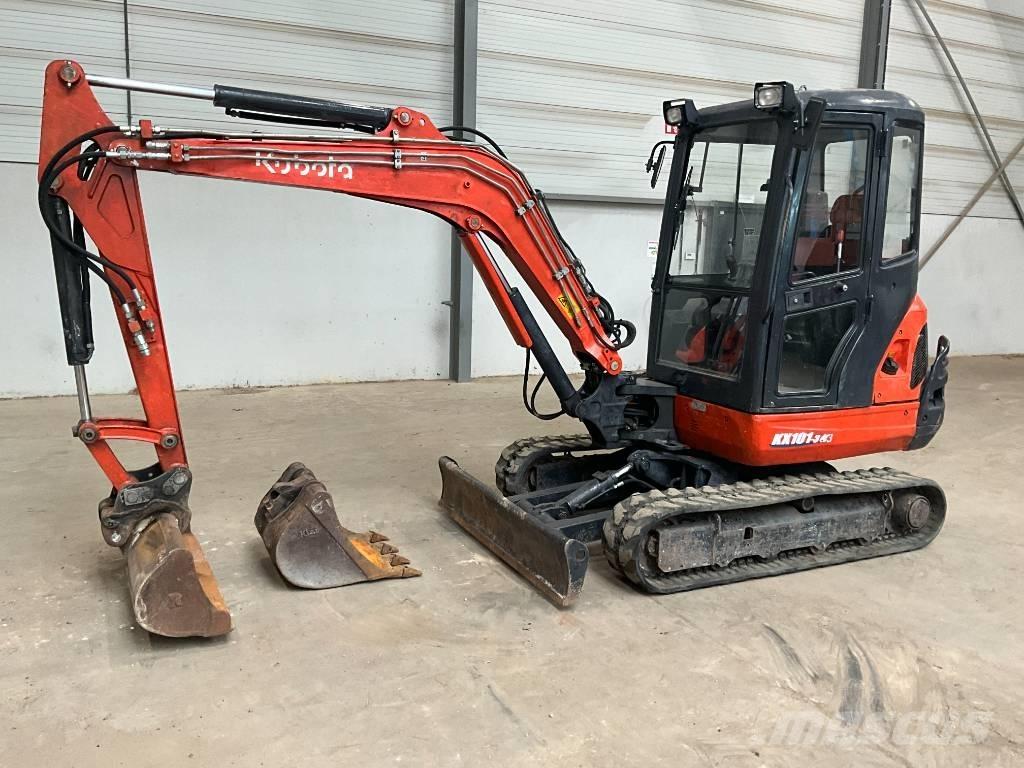 Kubota KX 101-3 A 3 소형 굴삭기 7톤 미만
