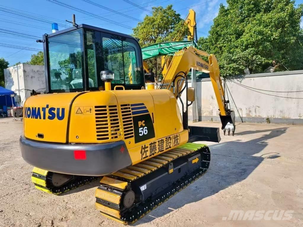 Komatsu PC 56-7 소형 굴삭기 7톤 미만