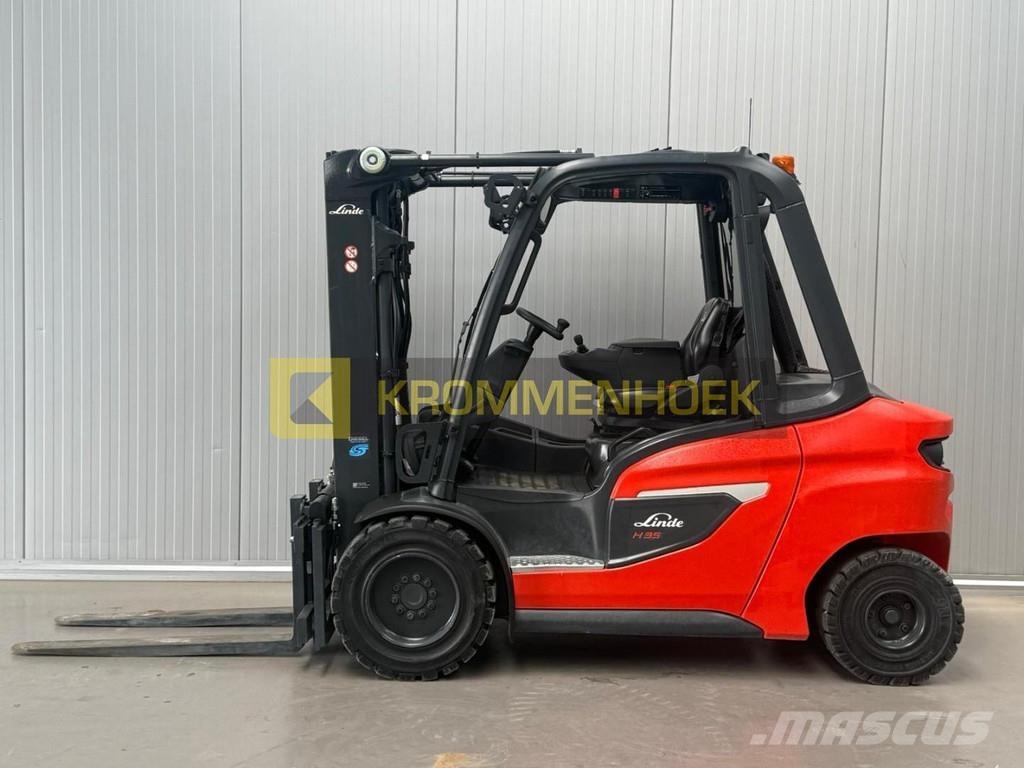 Linde H 35 D-02 디젤 지게차