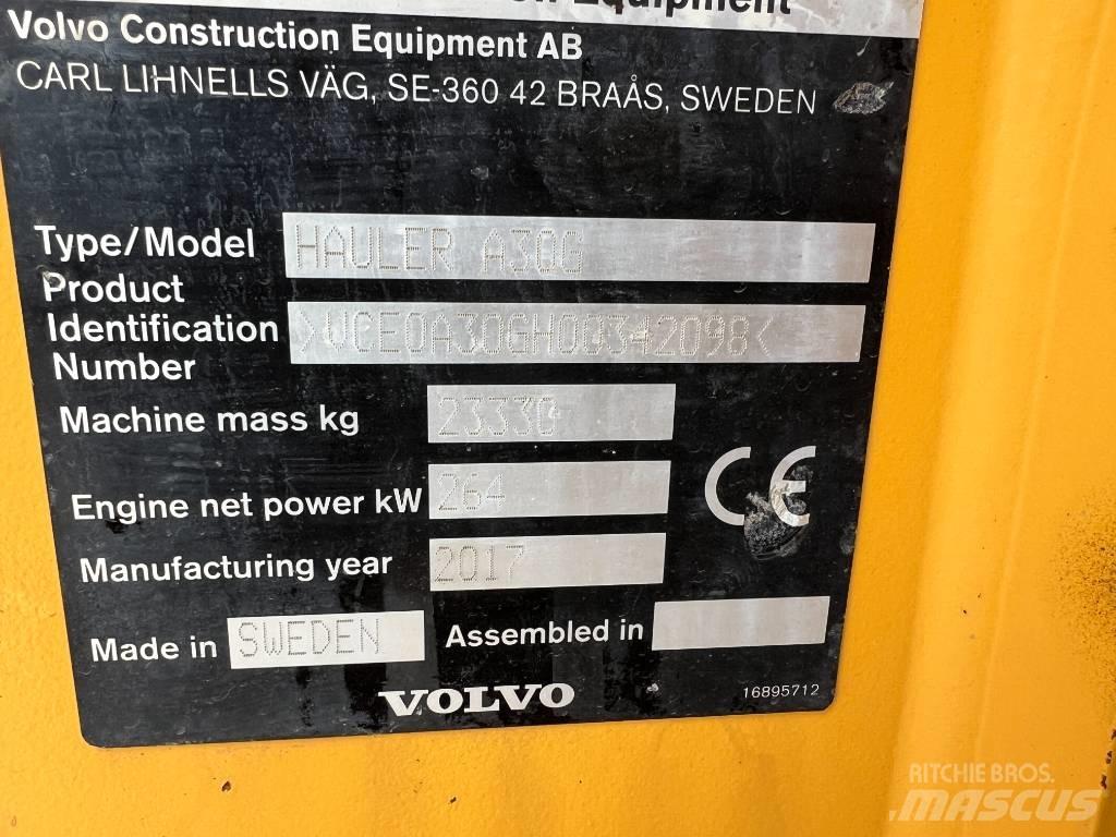 Volvo A30G 연결식 홀러
