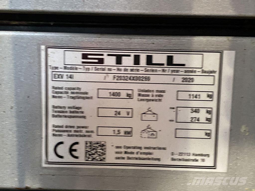 Still EXV14I 포크리프트