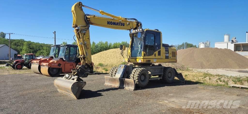 Komatsu PW 180-7EO  휠 굴삭기