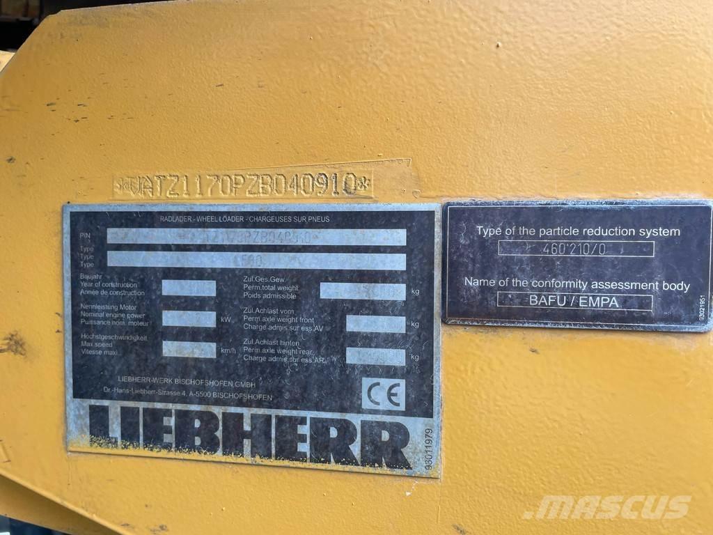 Liebherr L580  휠로우더