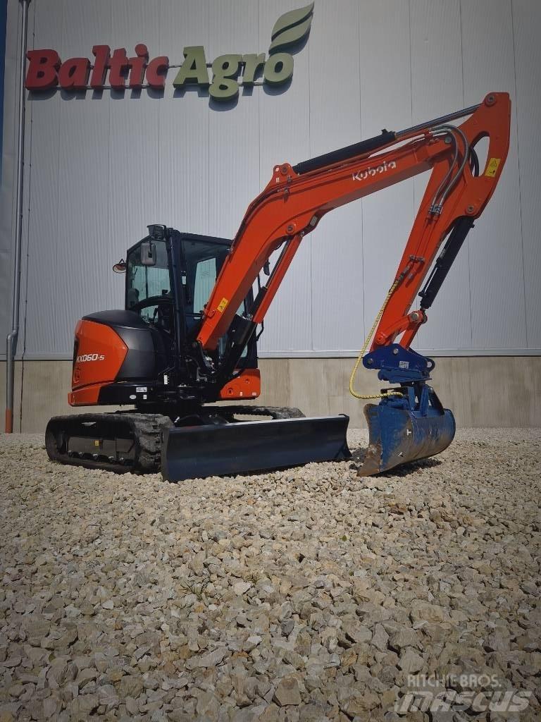 Kubota KX 060-5 소형 굴삭기 7톤 미만