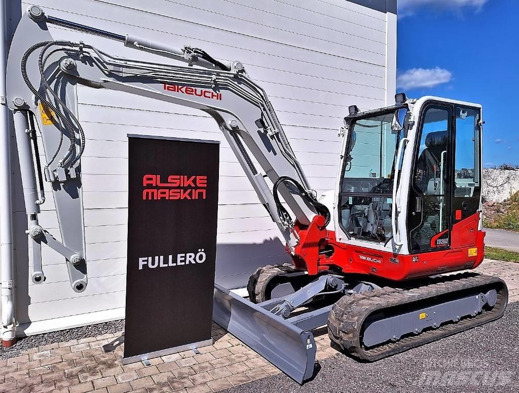 Takeuchi TB260 소형 굴삭기 7톤 미만