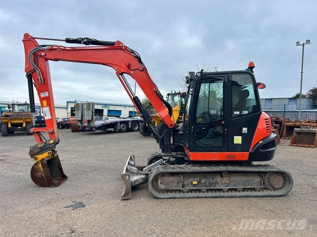 Kubota KX080-4 중형굴삭기 7톤-28톤