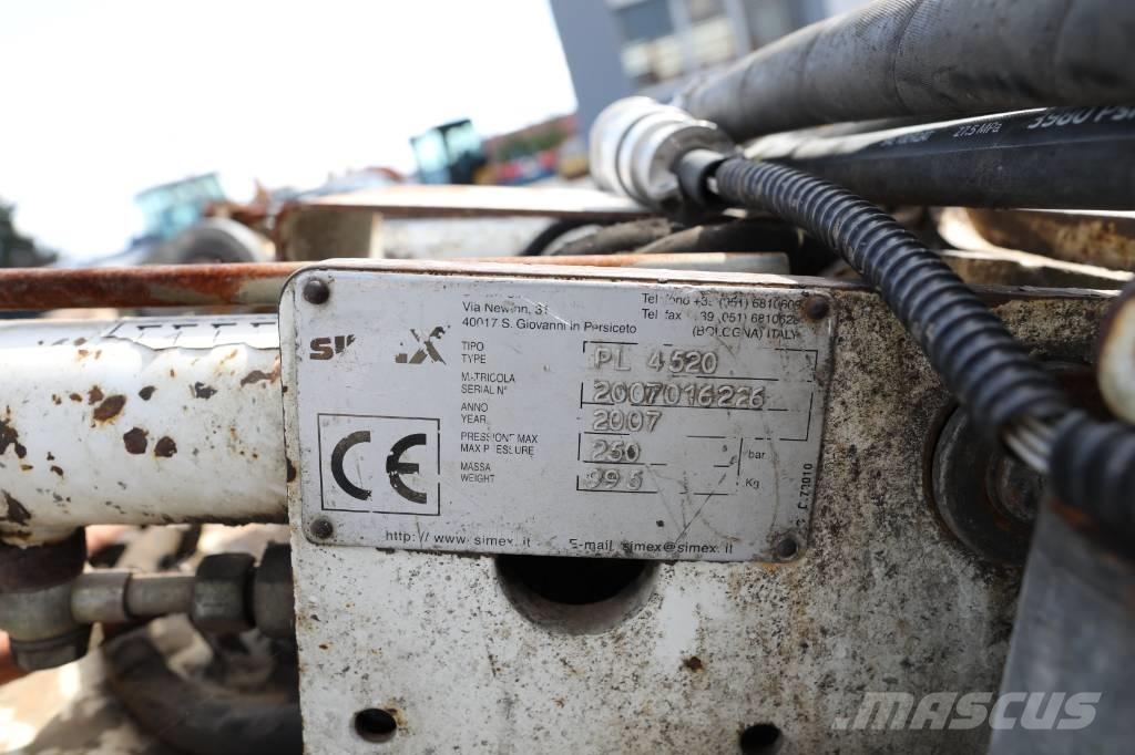 Simex PL4520 아스팔트 콜드 밀링 기계