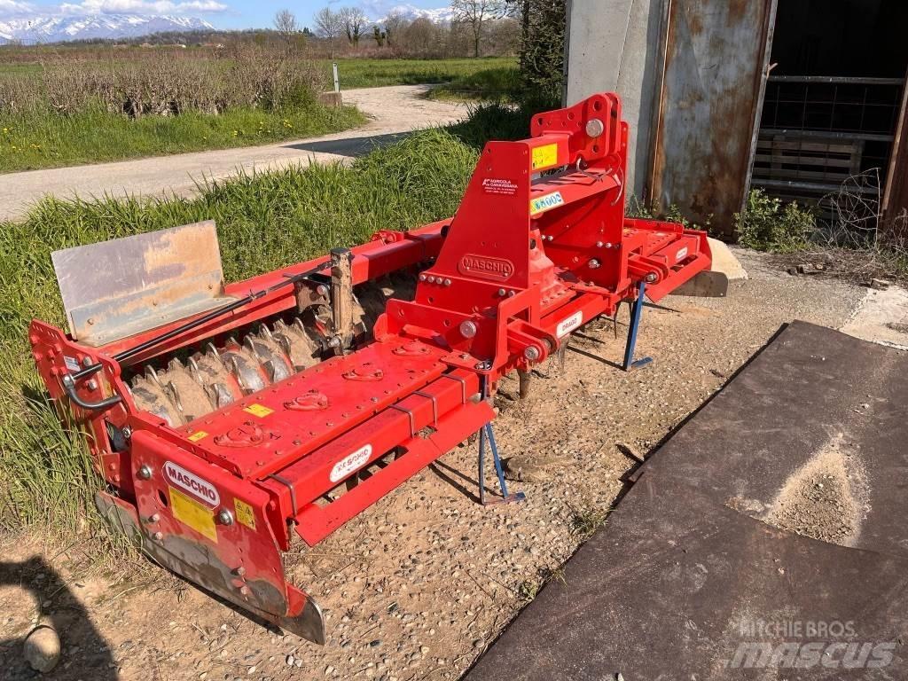 Maschio DC 3000 파워 하로우 및 로토틸러(회전 경운기)