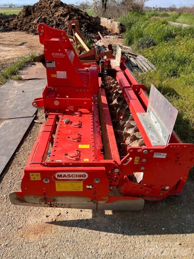 Maschio DC 3000 파워 하로우 및 로토틸러(회전 경운기)