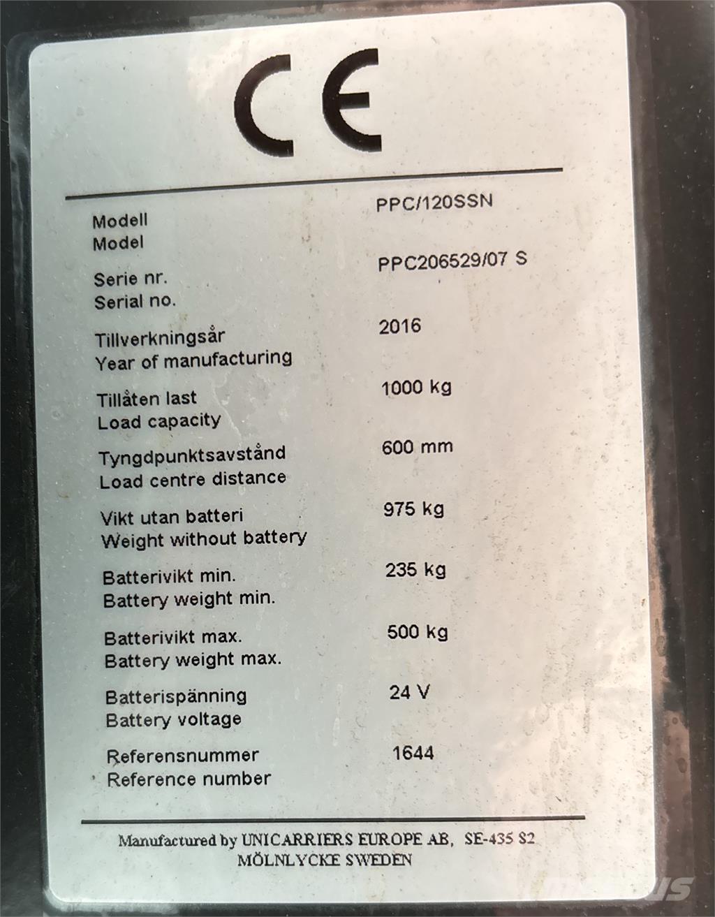 Atlet PPC120 경량 반출 리프터