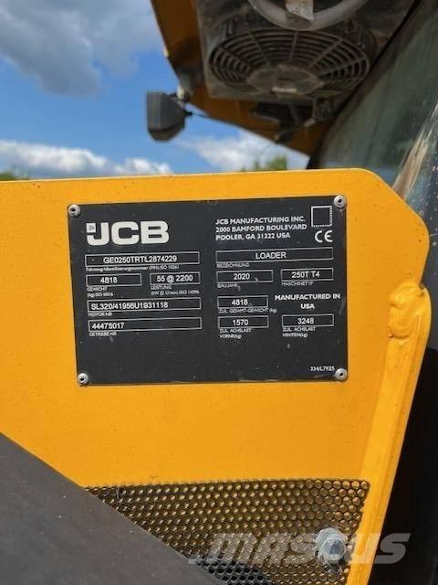 JCB Kettenlader 250T 백호로더