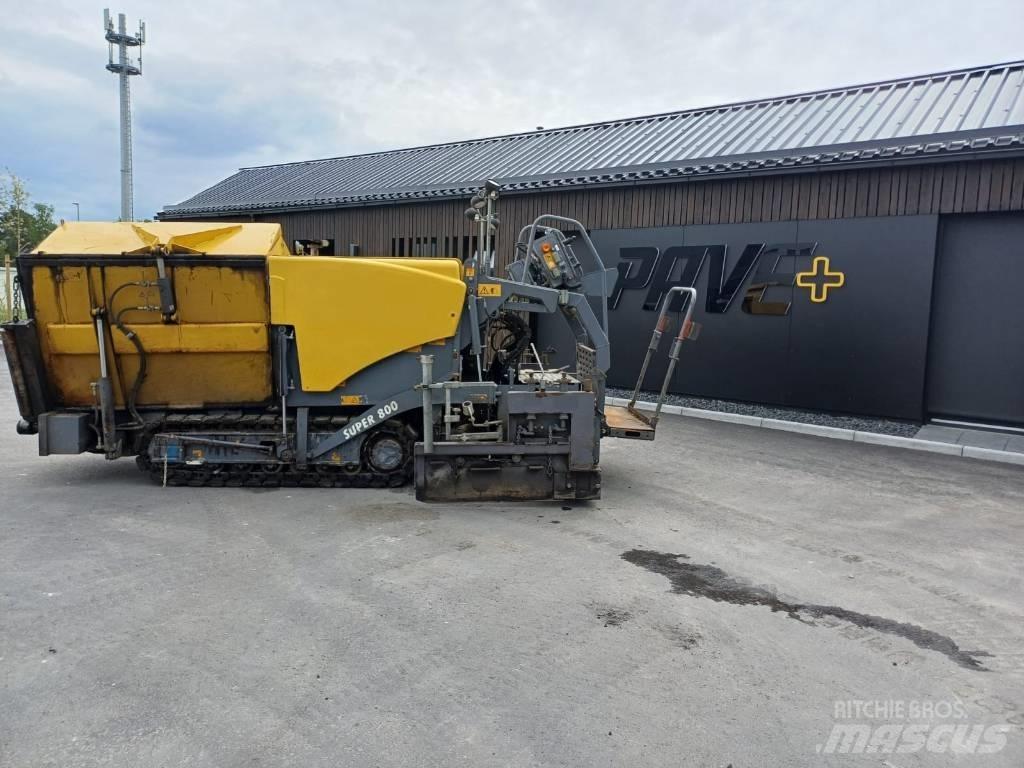 Vögele Super 800 아스팔트 포장장비