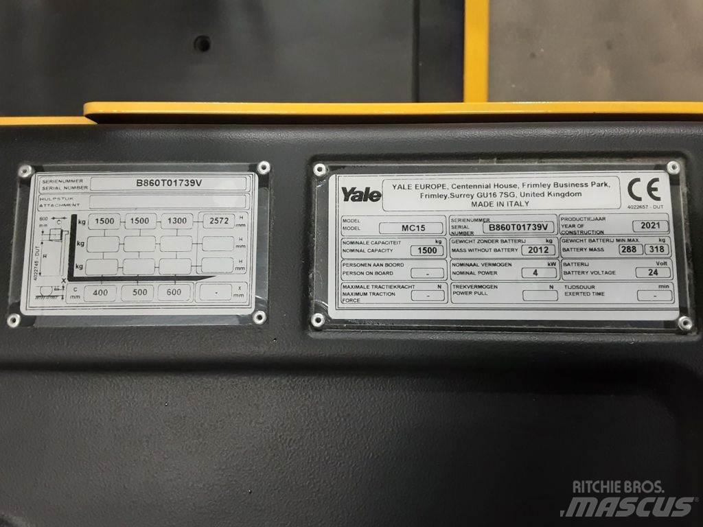 Yale MC15 리치 트럭