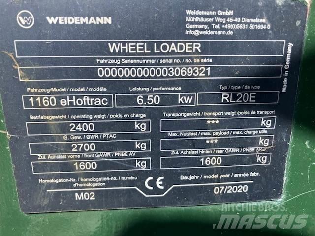 Weidemann 1160e 미니 로더