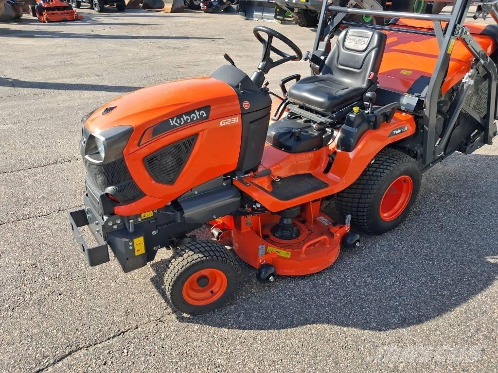 Kubota G231HD 탑승형 잔디깎기