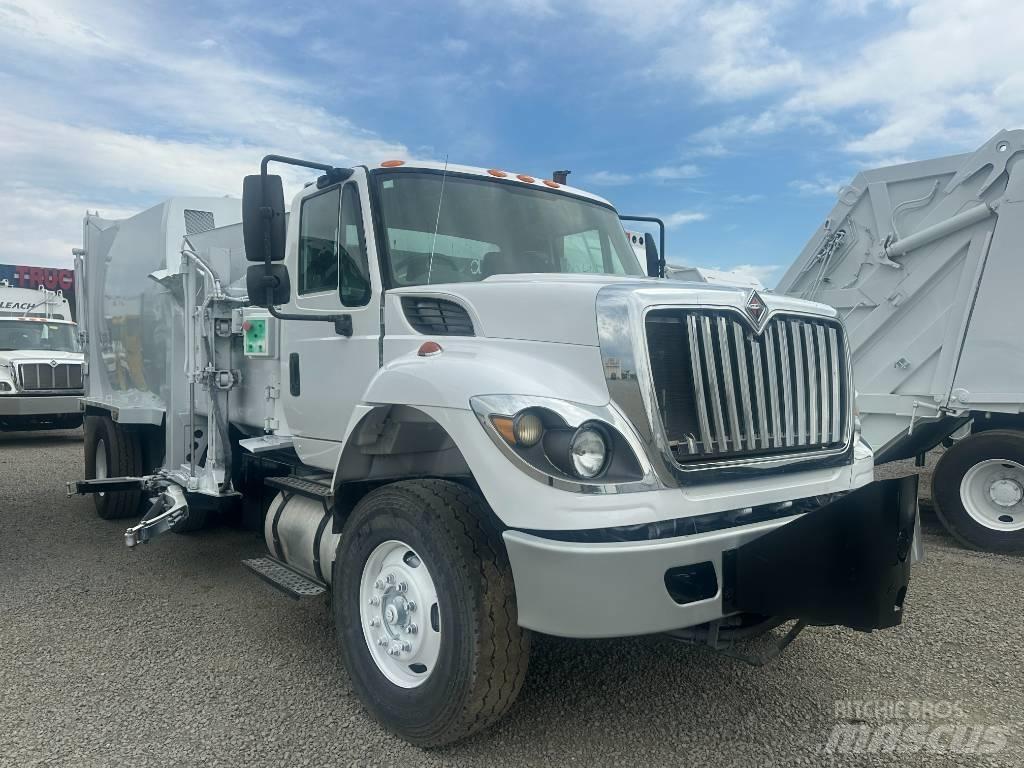 International 7500 폐기물 수거 트럭