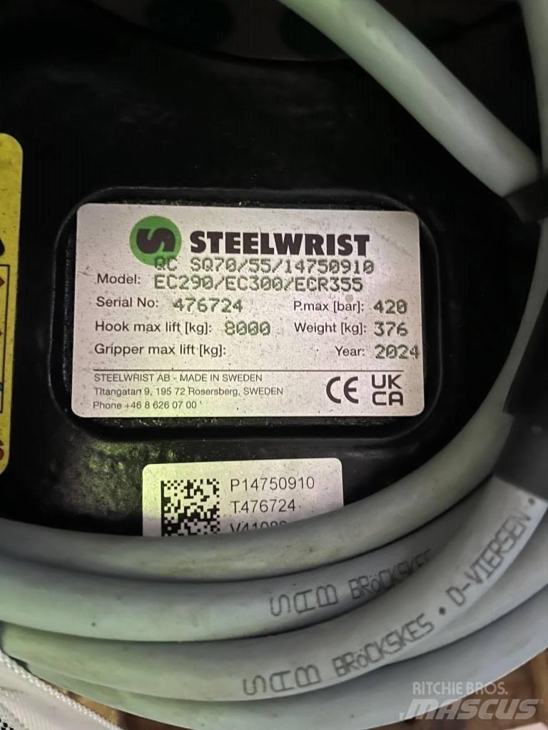 Steelwrist S70 퀵 커넥터