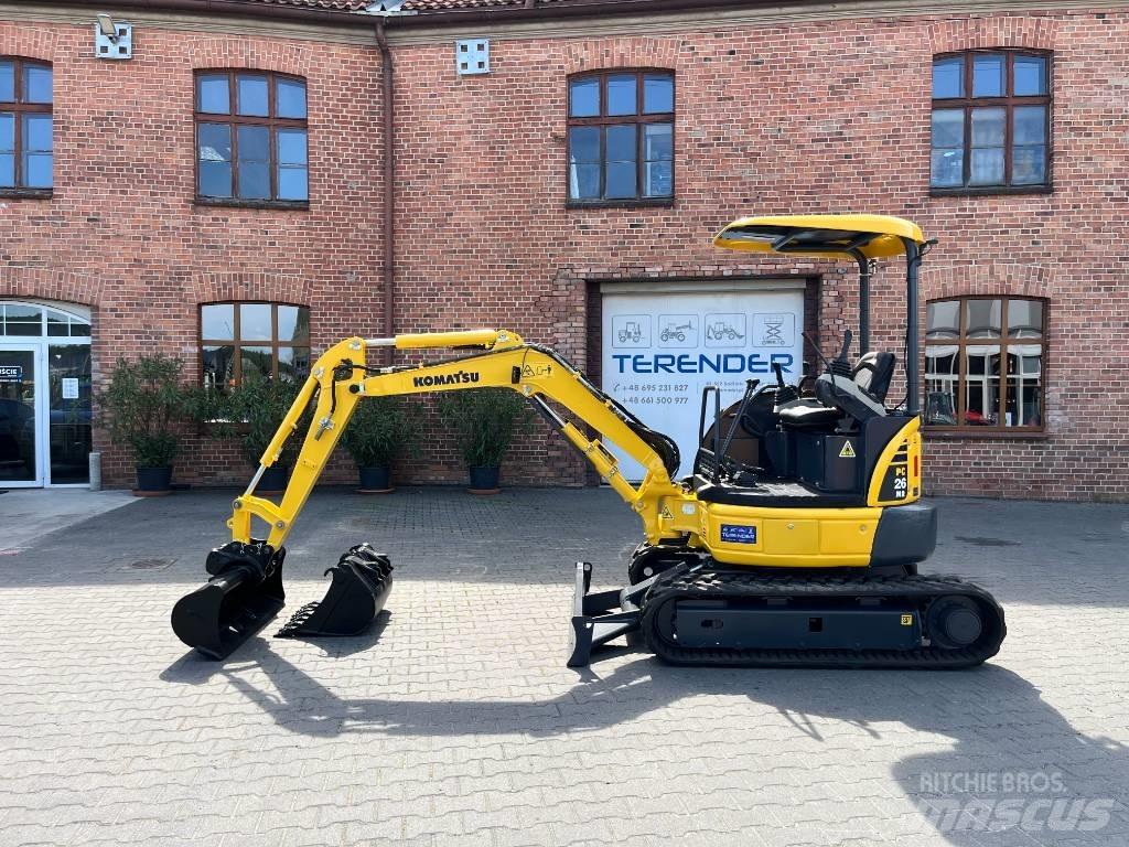 Komatsu PC 26 MR-3 소형 굴삭기 7톤 미만