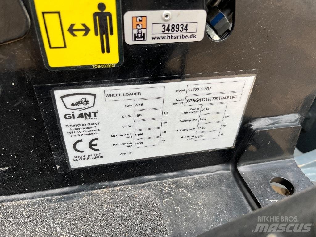 GiANT G 1500 X-tra  휠로우더