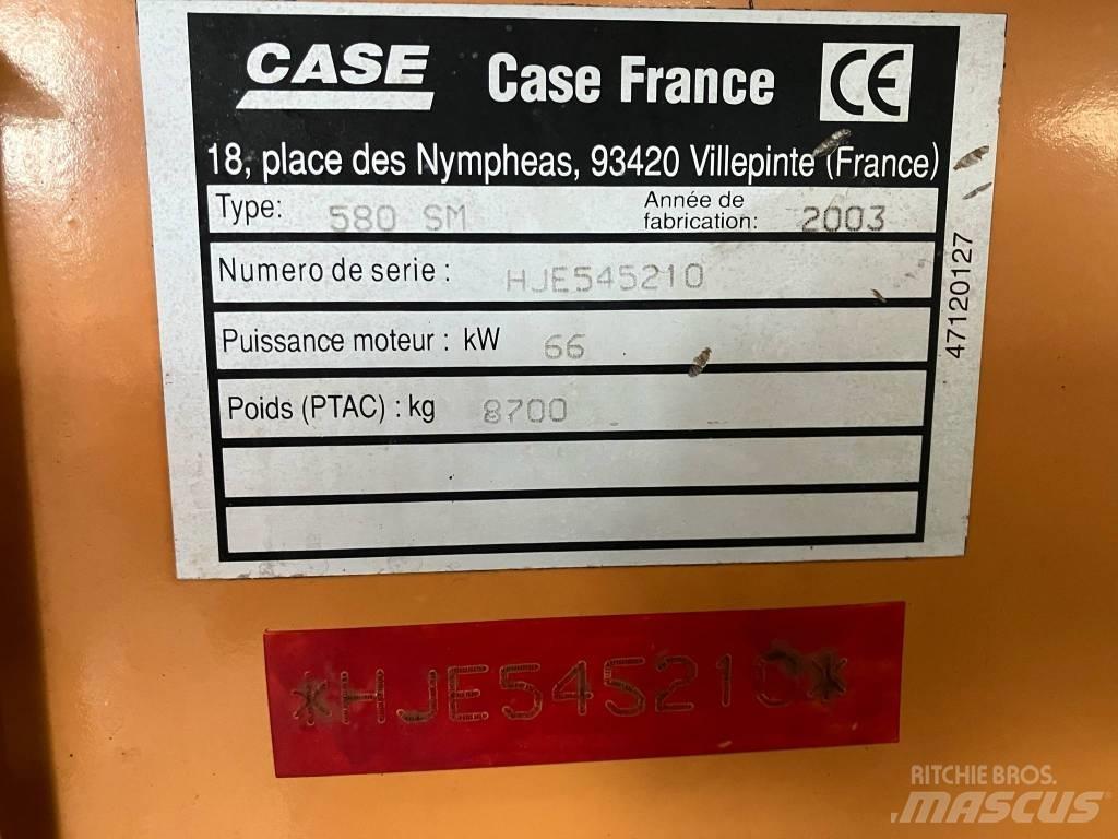 CASE 580 SM 백호로더
