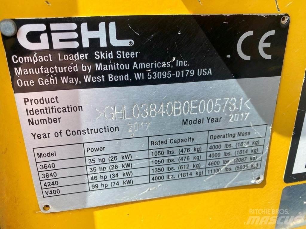Gehl SL3840 NVT  스키드로더