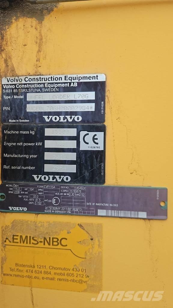 Volvo L 70 G  휠로우더