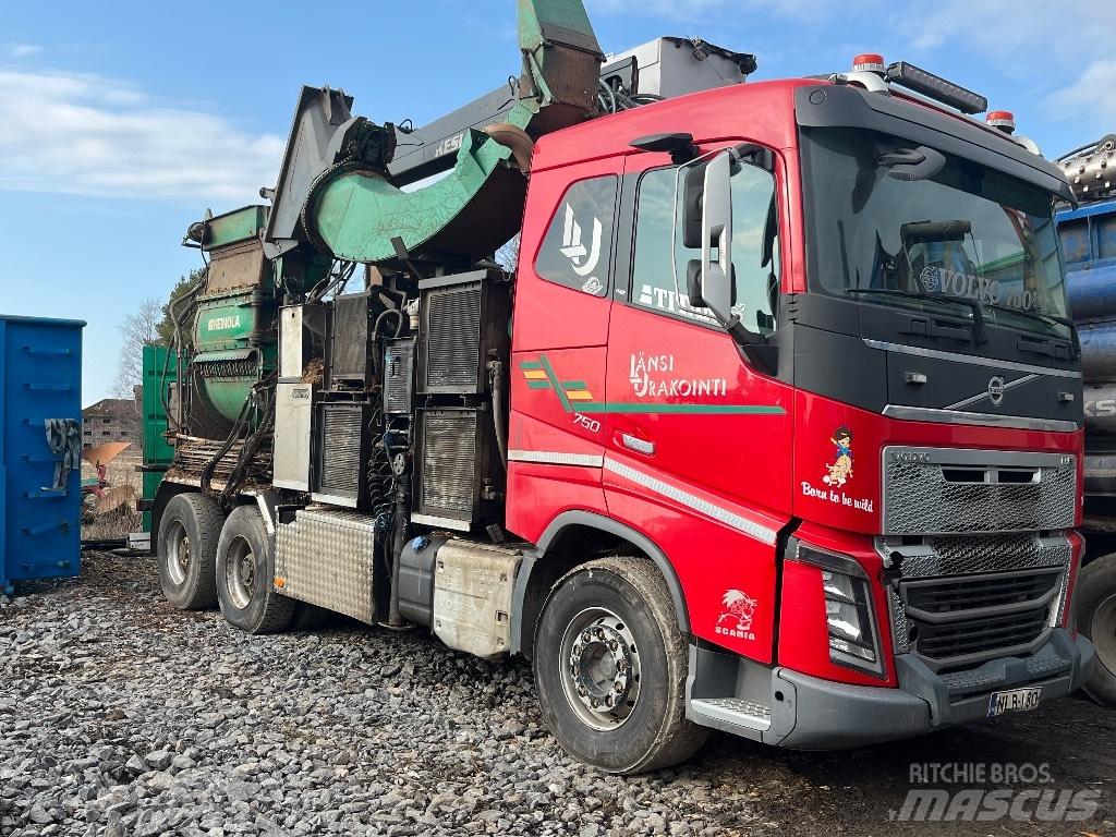 Heinola Volvo 톱밥제조기