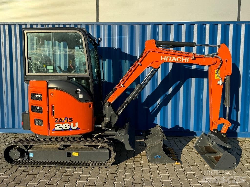 Hitachi ZX 26 U-6 소형 굴삭기 7톤 미만