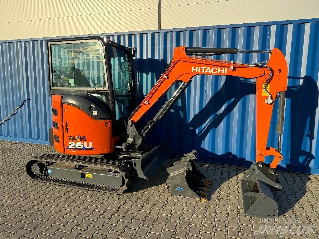 Hitachi ZX 26 U-6 소형 굴삭기 7톤 미만