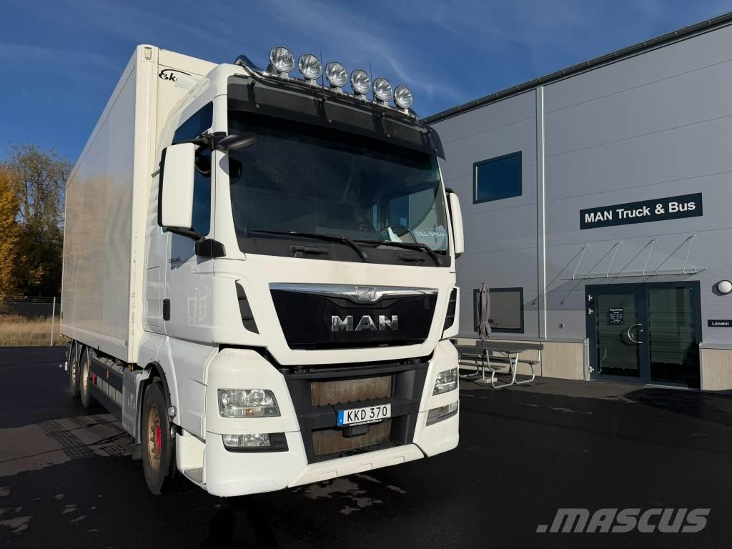 MAN TGX 26.480 6x2 탑차 트럭
