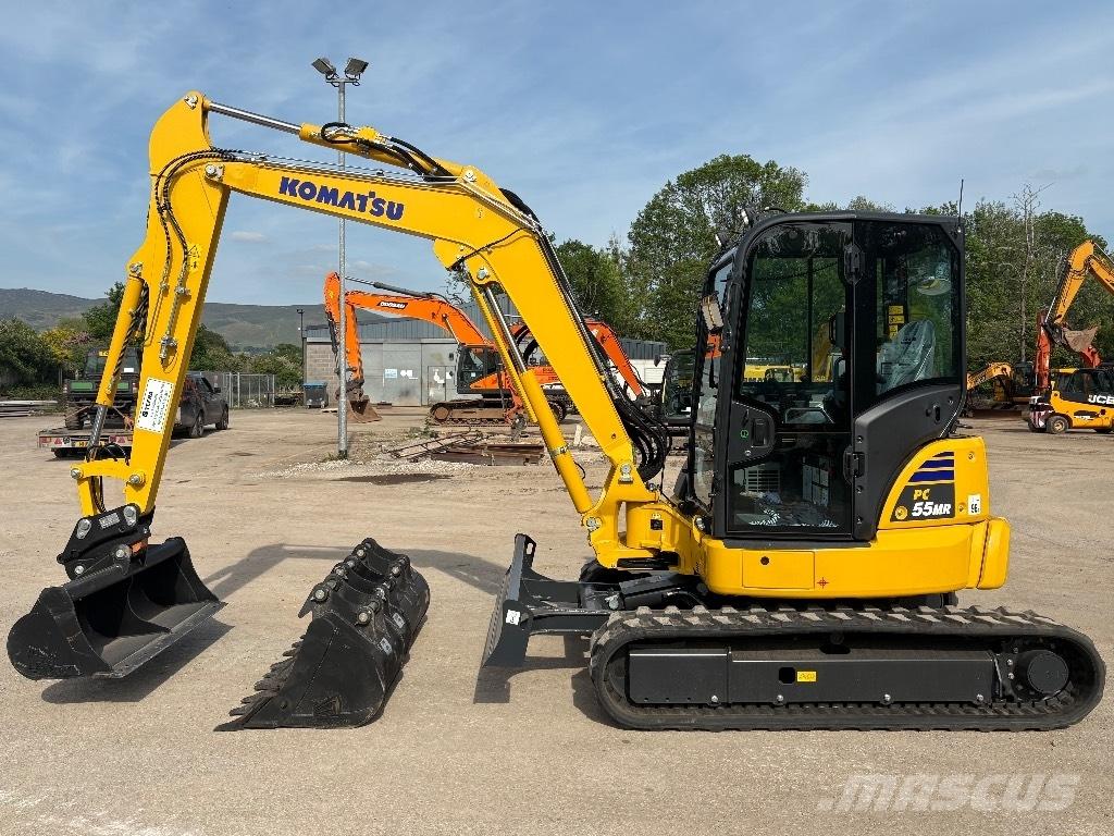 Komatsu PC 55 MR-5 소형 굴삭기 7톤 미만