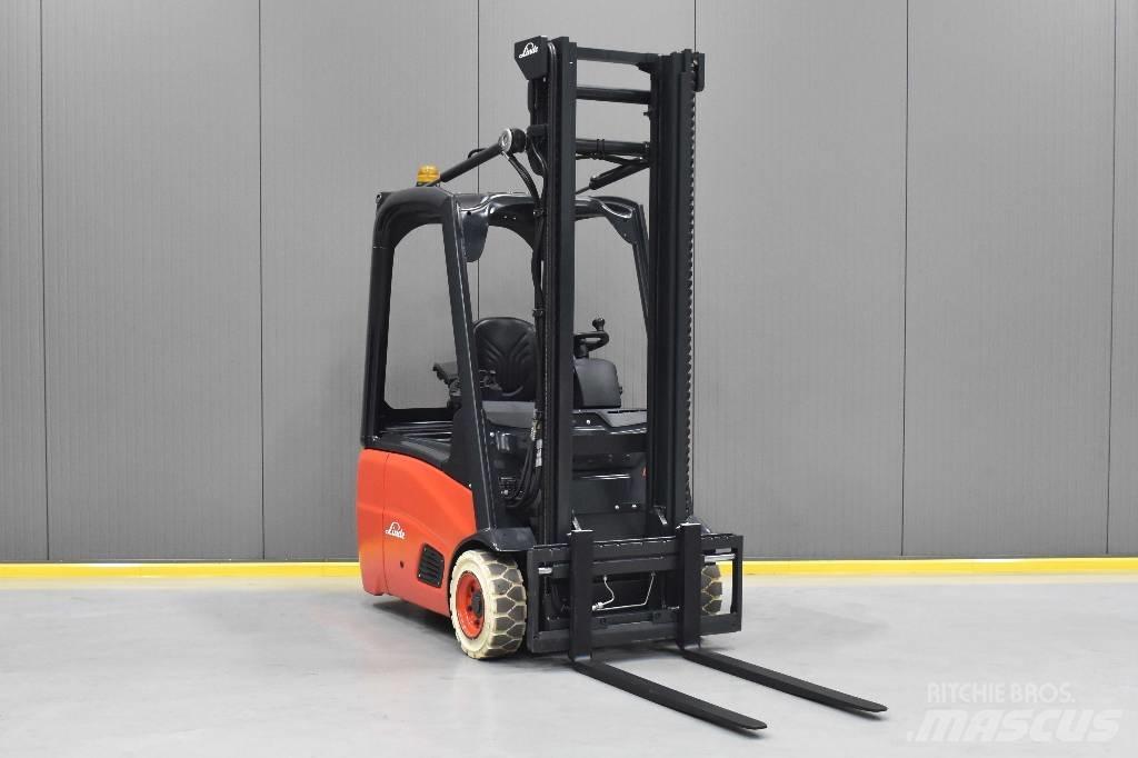 Linde E 15-01 전동 지게차