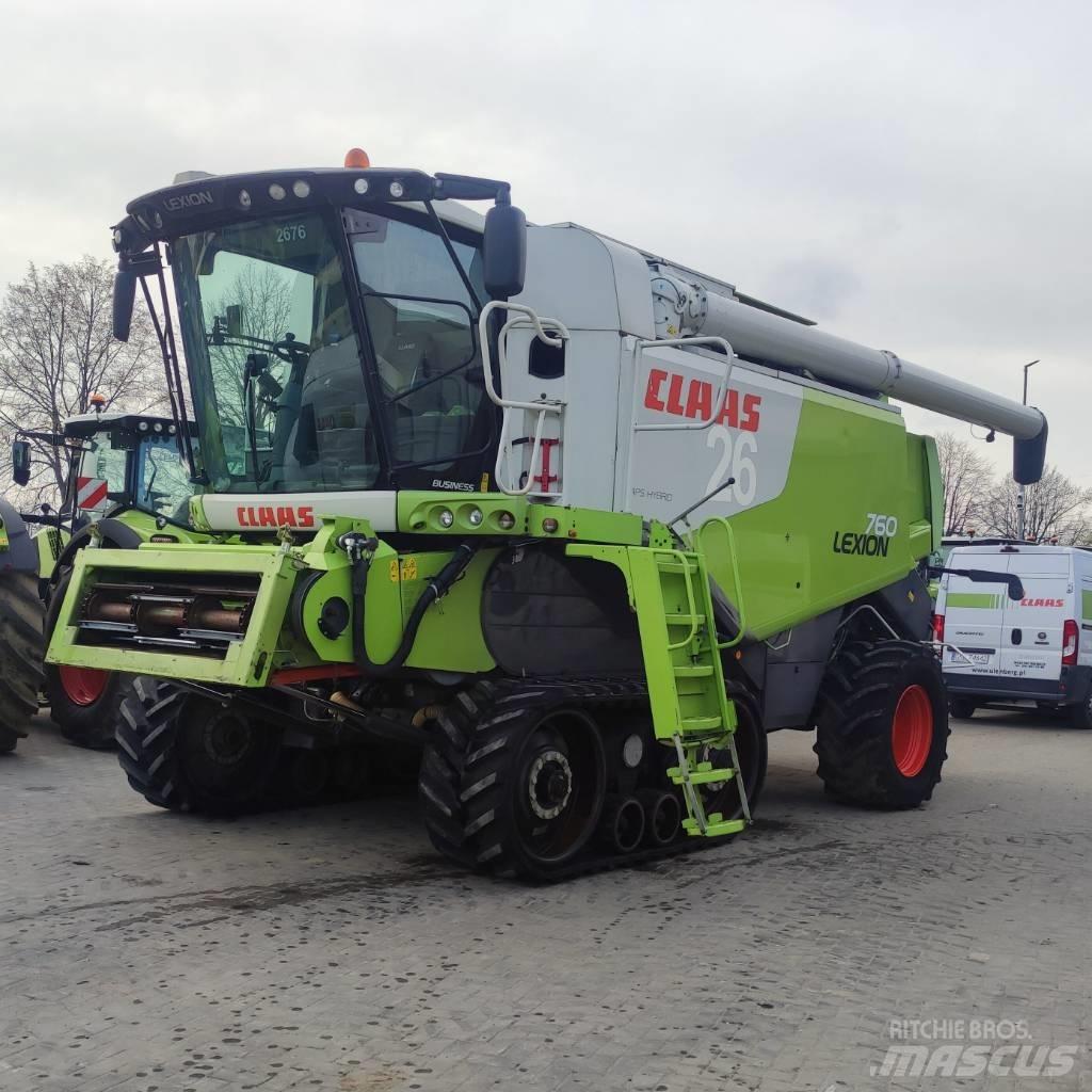CLAAS Lexion 760 TT 콤바인 수확기