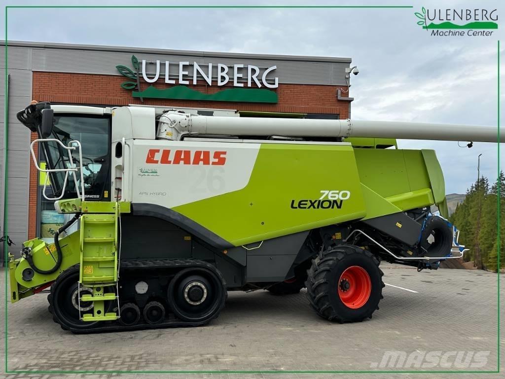 CLAAS Lexion 760 TT 콤바인 수확기