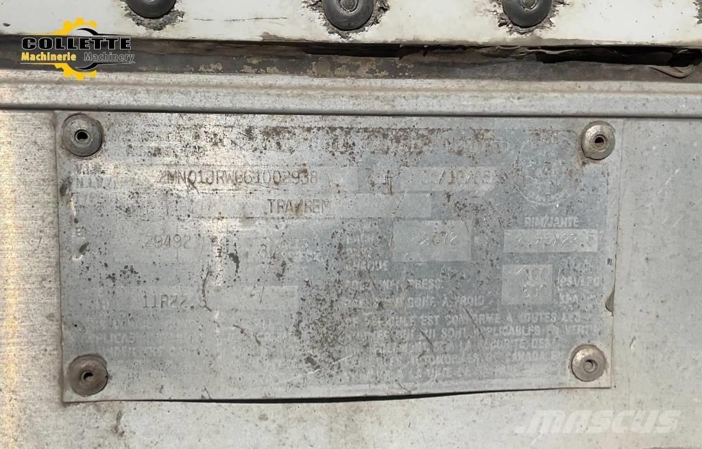 Trailmobile TRI-AXLE 박스 바디 트레일러