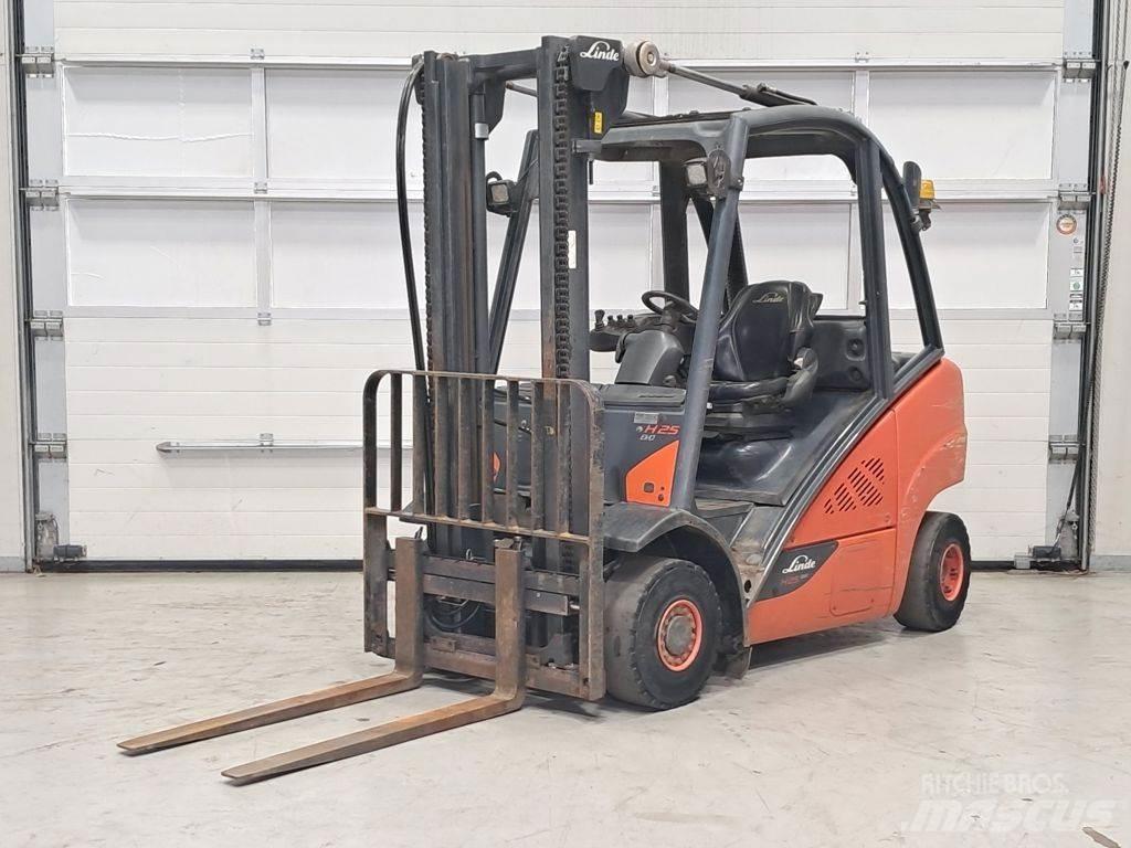 Linde H25D-02 디젤 지게차