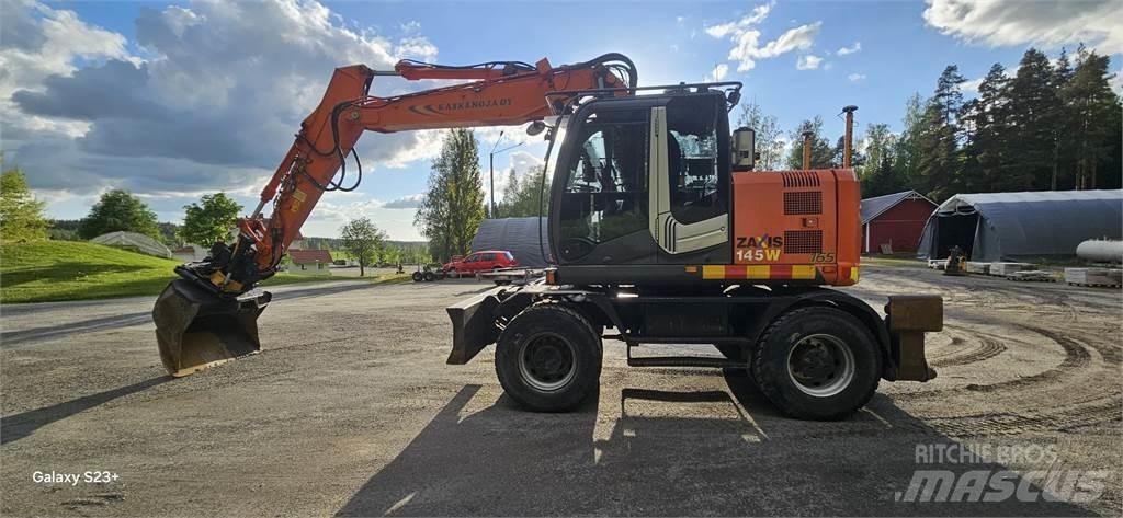 Hitachi ZX145W-3  휠 굴삭기