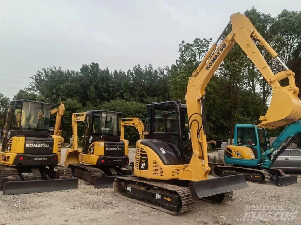 Komatsu PC 55 MR 소형 굴삭기 7톤 미만