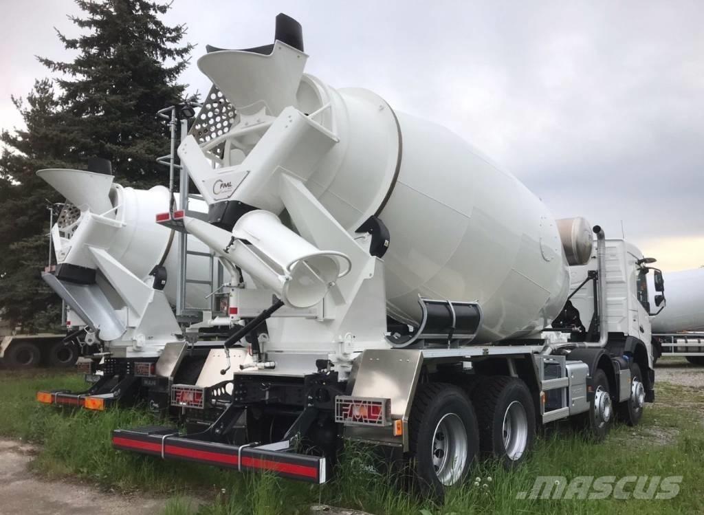 Volvo FMX 430 콘크리트 믹서트럭