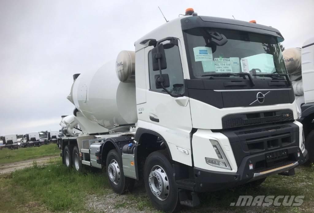 Volvo FMX 430 콘크리트 믹서트럭